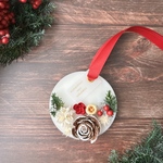 クリスマス アロマワックスサシェ ︎✿ 選べる香り ✿ クリスマス限定ラッピング プチギフト アロマキャンドル サシェ 