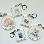 イラストオーダー原画キーホルダー