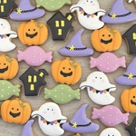 【予約販売】ハロウィンアイシングクッキー4枚セット♡