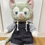 ジェラトーニ　グレーパーカー　サロペット　コスチューム　ハンドメイド