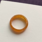 翡翠指輪 天然石 翡翠リング くり抜き 翡翠 指輪 リング 指輪 黄翡翠