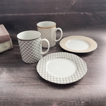 マグカップ、ケーキ皿セット