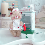 Halloween🧸ナースゾンビくまちゃん🏥ベージュ
