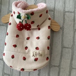 オーダー☆再販⭐︎送料込☆いちご🍓とボアのベスト☆