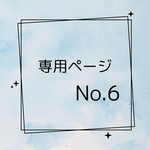 専用ページNo.6