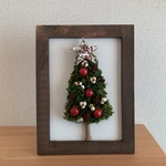フレームアレンジ　クリスマスツリー