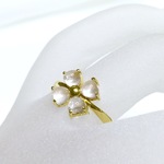 Rose quartz.〜天然石ローズクォーツのリング〜