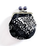 お財布お裁縫セット　黒蝶