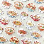 Soupフレークシール｜秋のスープ【32枚入】