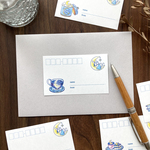 Mailing Label "MoonTea"｜お月様の紅茶の宛名シール