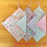 ミックス5【23×23センチ】ループ付きタオルセット