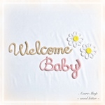 ウールレター Welcome Baby ニューボーンフォトセット