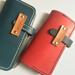 試作価格【栃木レザー】差し込み式・iPhone5/5s/5SEケース・ブラッドレッド