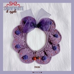 【new!!】White Snow & poison もこレース襟  [ml-203] 本体¥2800/チャーム¥400 10.11土21:00-