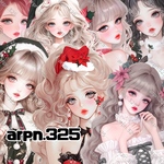 【A6シート】Xmas girl