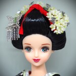 日本髪カスタム　おふく・舞妓さん　ジェニーフレンドたまき