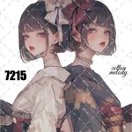 original sticker « no.7215🪭 »    //     人物ステッカー オリジナルステッカー オリジナル人物ステッカー ステッカー cotton melody ミニステッカー