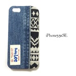 〔s30〕大人かわいいデニムケース iPhone5/iPhone5s/SEケース