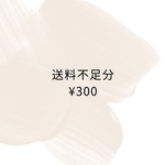 送料不足分 ¥300