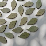 ♡裏面にメッセージが書けちゃう♡リーフのウェディングドロップス