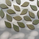 ♡裏面にメッセージが書けちゃう♡リーフのウェディングドロップス