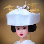 日本髪カスタム　文金高島田・花嫁　momokodoll