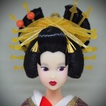 日本髪カスタム　伊達兵庫・花魁　momokodoll