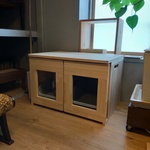 【maryssさん】専用ページ 　ちょっと小さいデュオトイレ　猫トイレカバー