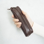 手に馴染む・《本革》大人の柔らかペンケース（３色）