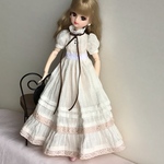 リカちゃん服(ロングドレスは生成り色)