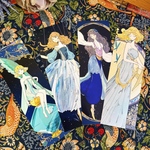 【物語の乙女たち】紙製しおり4枚セット