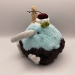 アイスひっくり返しちゃった！キーウィちゃん（カラースプレー、チョコミント）