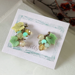 本当に紅葉する！温度で色が変わるcolorchangeぶどう カラーチェンジ　秋色　オレンジ　ブラウン　樹脂粘土　レトロ