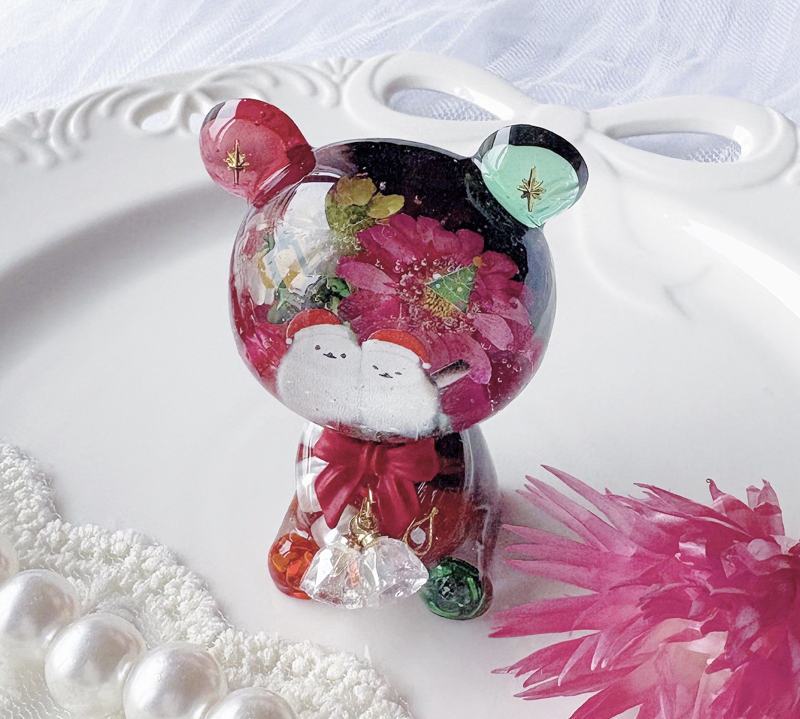 高品質】金魚くまちゃんオルゴナイト - mimaru1211 | minne byGMO