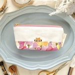 レッサーパンダ刺繍のひょっこりミニポーチ