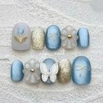 𝐭𝐮𝐥𝐢𝐩 ❁ネイルチップnail tip 韓国 大人可愛い order nail