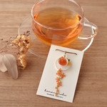 《tea party🫖🍁》金木犀のお紅茶 ネックレス【受注制作分】