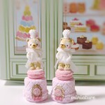 【送料無料】パステルカラーのミニチュアスイーツテディベアちゃん