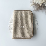 【リボン刺繍ヌビ】バインダー付きマルチケース