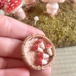 ミニチュア　毒キノコ