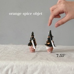 orange spice   オブジェ　7.5㌢