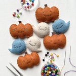 まつぼっくり。さんちのハロウィンマグネットセット。