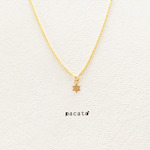 再販＊【K14GF】金×金　六芒星ネックレス