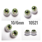 10521 ✤ 10/6mm ドール用アイチップ REALTYPE