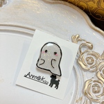 ピンバッジ⭐︎ハロウィンパーティーに！オバケのピンバッジ