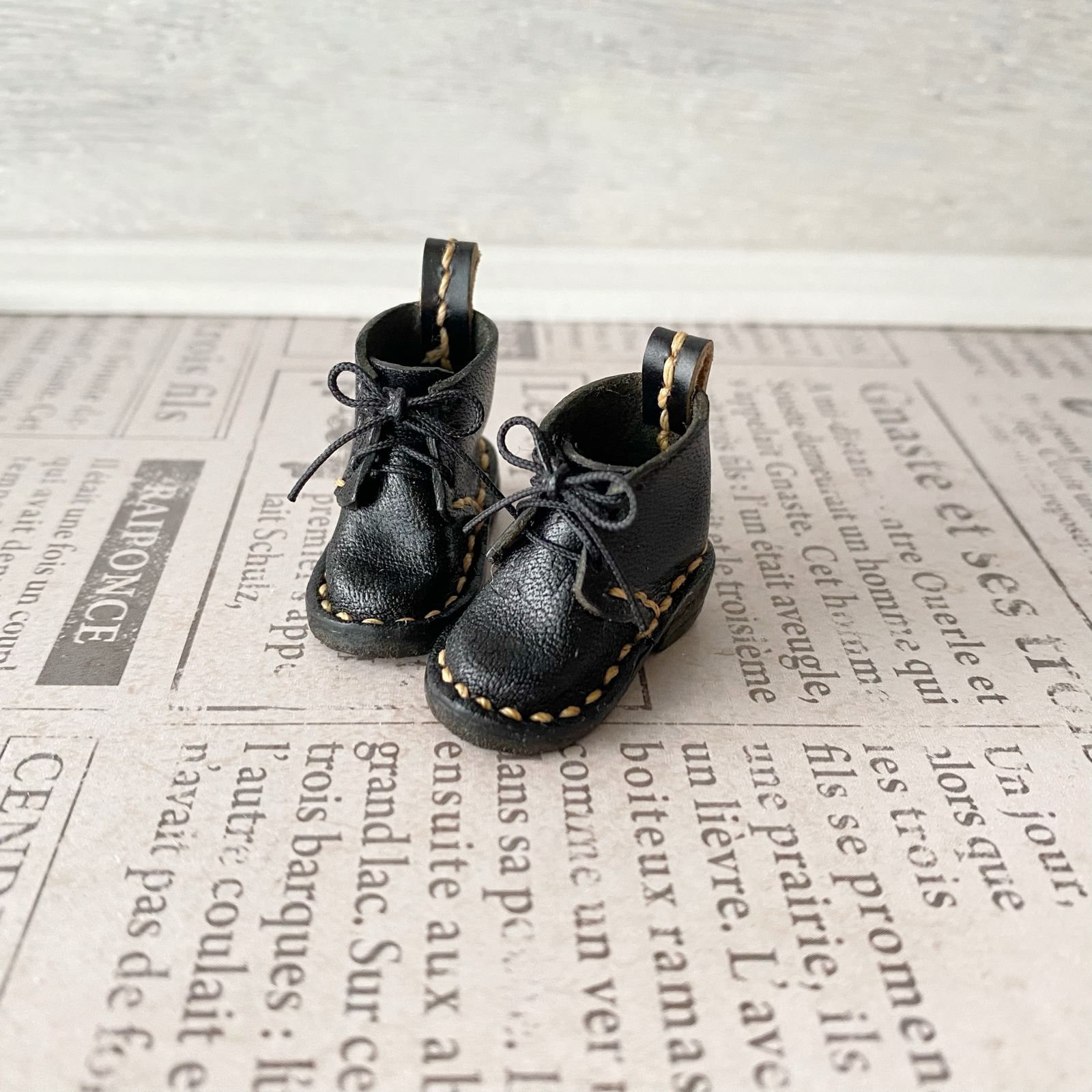 好きな色でオーダー】プチブライスミニチュア靴【素足タイプレース