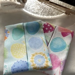 カラフルな蝶々🦋子供用ミニサイズポケットティッシュケース♡2枚セット♡入学祝い進級準備♡プチギフト