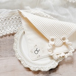 【 星座刺繍 】オリジナル刺繍ガーゼハンカチ　出産祝い　出産祝いギフト　星座　女の子　男の子