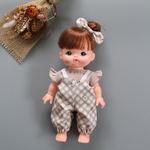 メルちゃん服　no.252　サロペット　ブラウス　レミン　ソラン