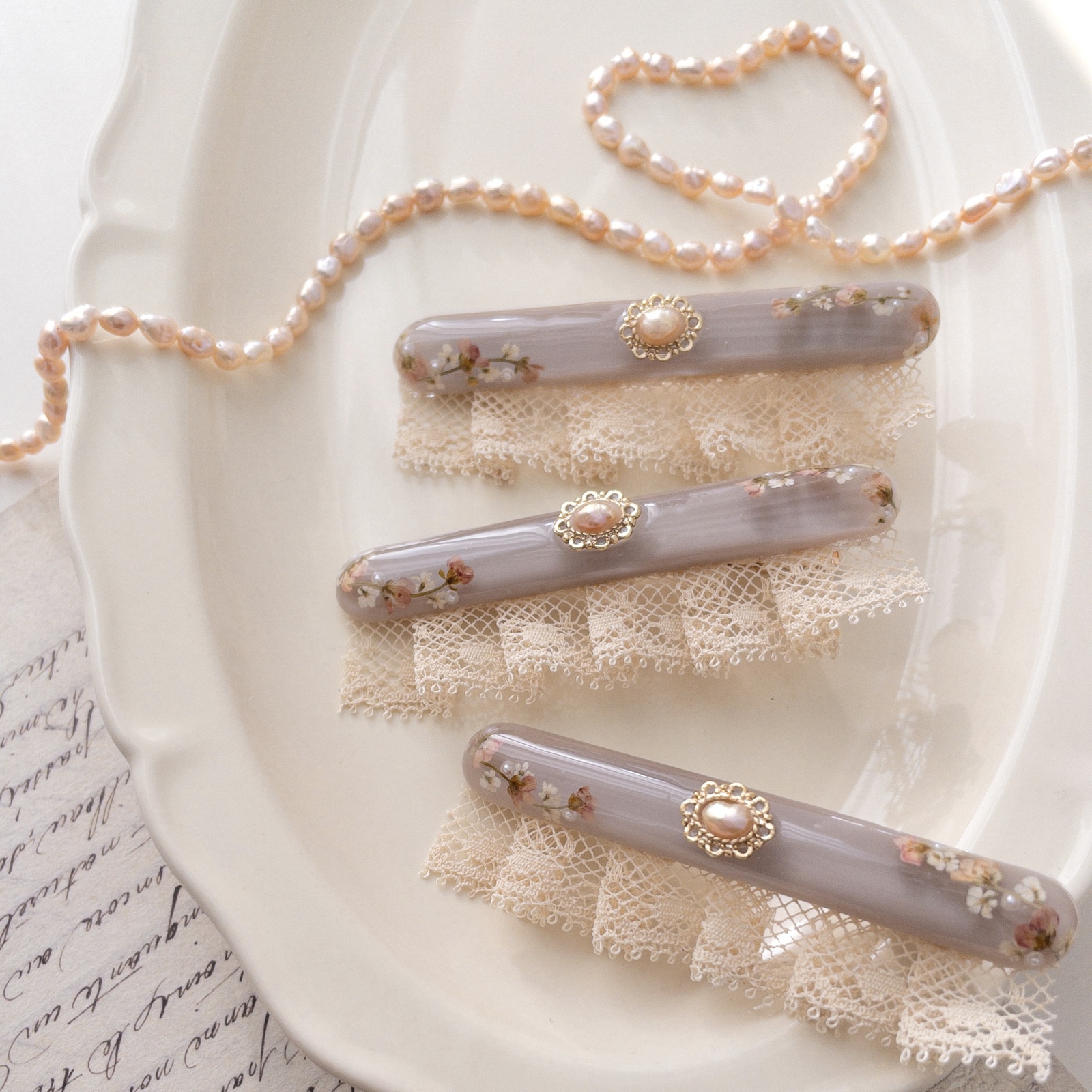 THE HAIR BAR TOKYO パールバレッタ THE HAIR BAR TOKYO（ザヘアバー